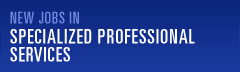 New jobs in specialized professional services